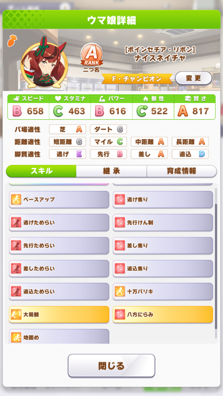 大局観持ち差しのコツ無しでデバフ特化