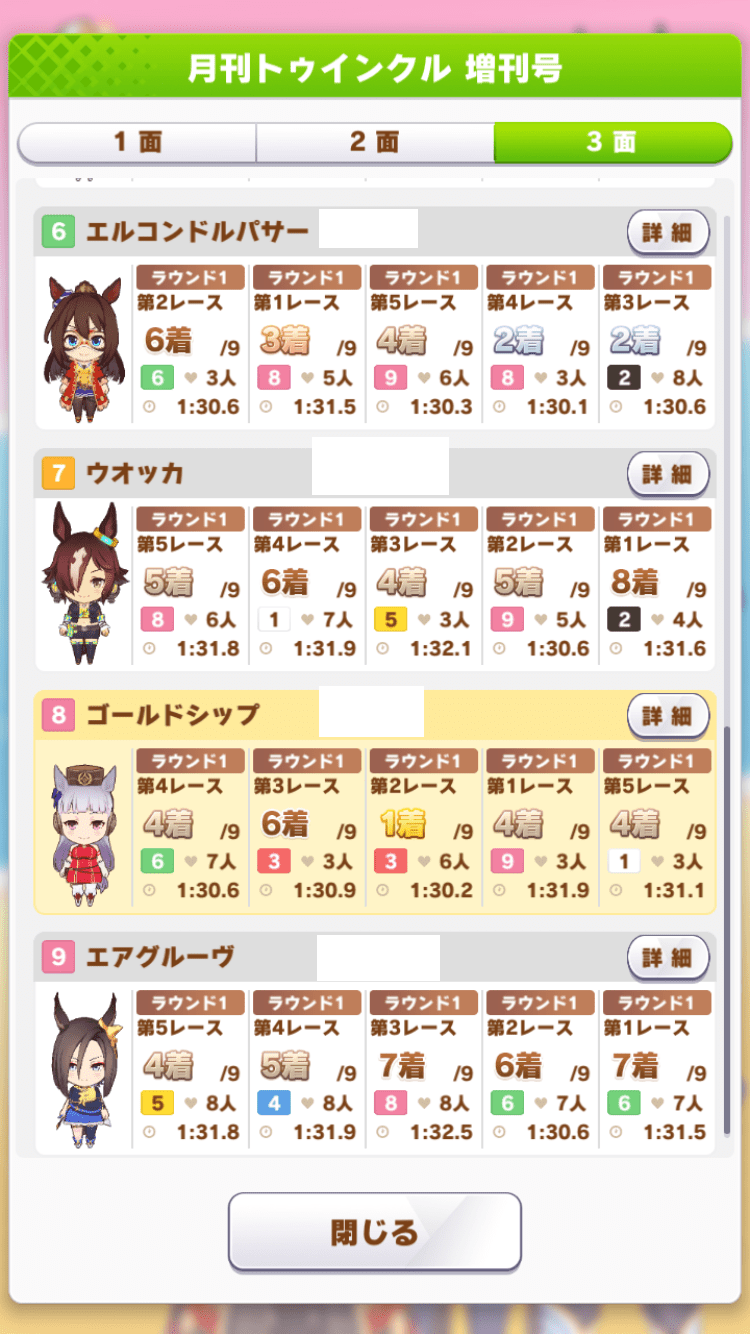 タイム参考2