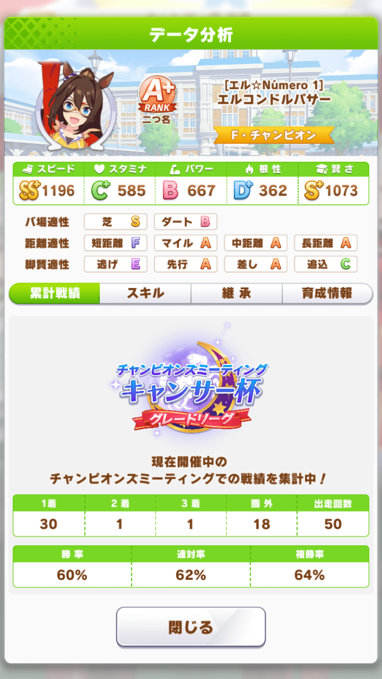 デバフ2体編成の人の勝率6割エル